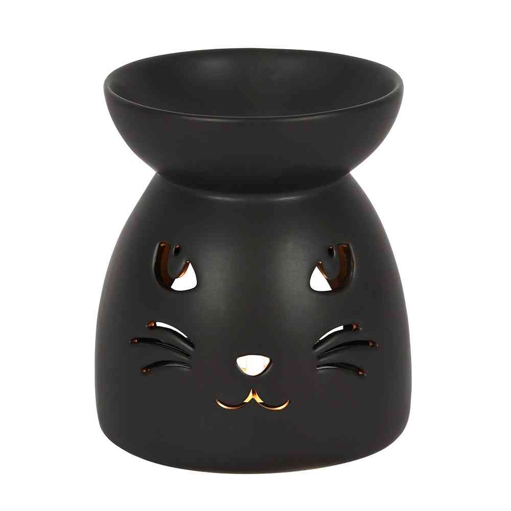 Something Different - Black Cat Cut Out Oliebrander - Multicolours